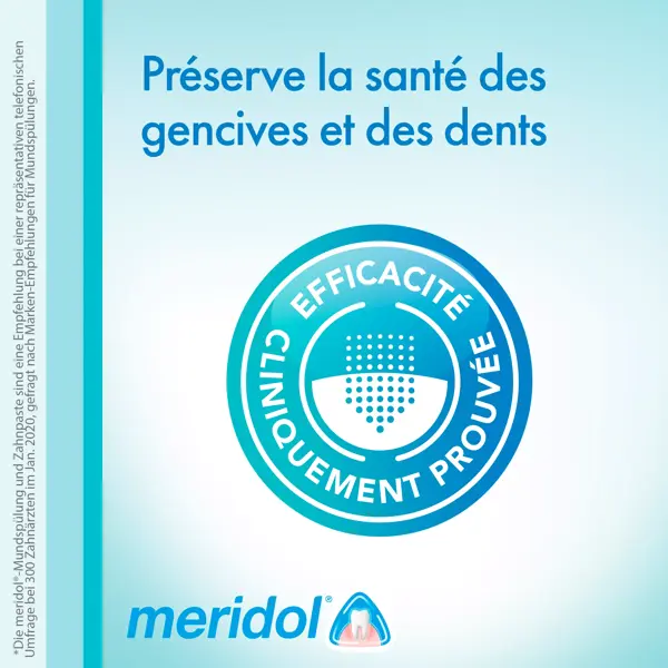 Méridol Soin Complet Dentifrice Lot de 2 x 75ml