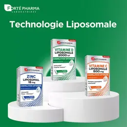 Forté Pharma Vitamine D Liposomale 2000 UI Immunité Os 30 gélules végétales