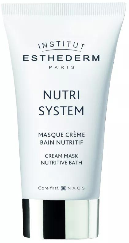 Inst.Esthederm Nutri System Masque Crème de Bain Nourrissant 75 ml