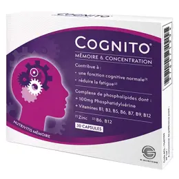 Laboratoire E-Sciences Cognito Mémoire 30 capsules