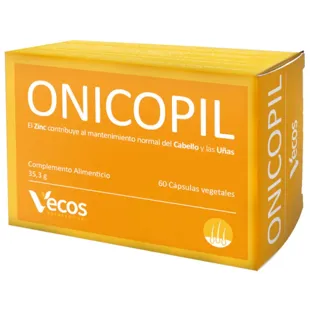 Vecos Nucoceutical Onicopil Hair and Nails 60 VegCaps