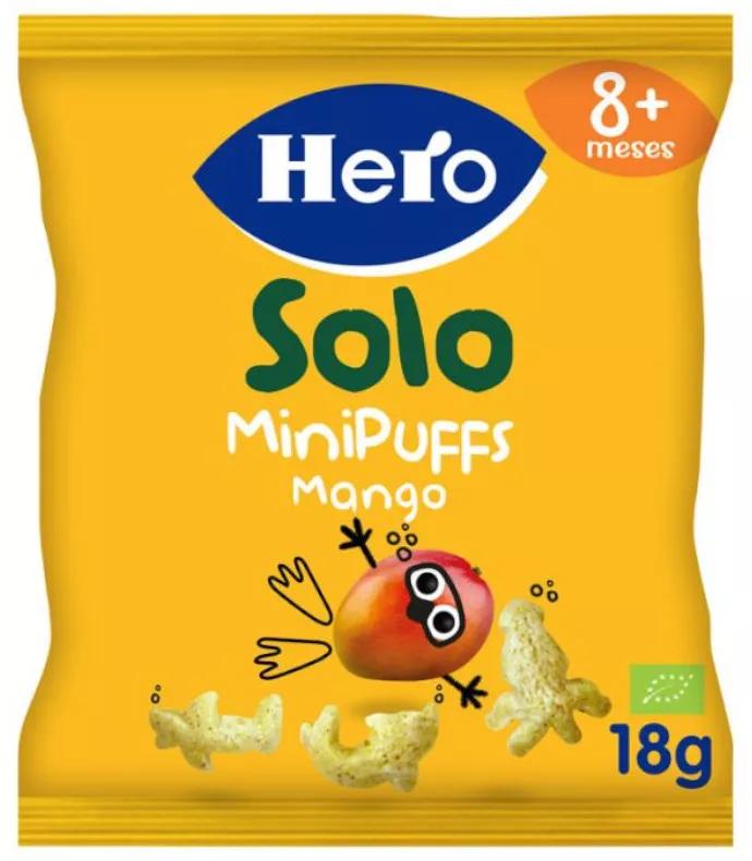Hero Solo MiniPuffs Snack de Manga Ecológico +8m 18 gr