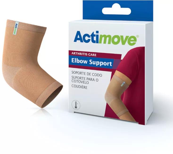 Actimove Suporte de cotovelo para artrite bege tamanho M