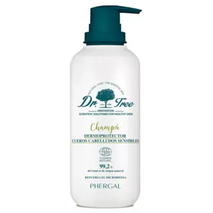 Dr. Tree Champú Dermoprotector Cuero Cabelludo Sensible 400 ml