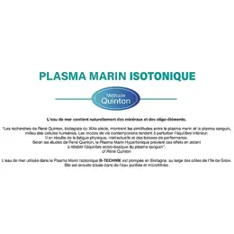 B-Technie Plasma Marin Isotonique 20 ampoules