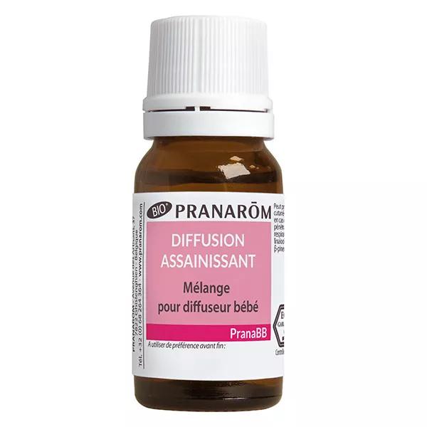 Pranarom PranaBb Mélange Pour Diffusion Assainissant Bio 10ml
