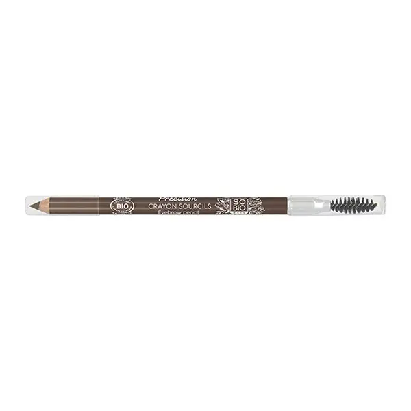 Lea Nature So Bio Étic Crayon Sourcils Précision 02 Châtain Foncé 1g