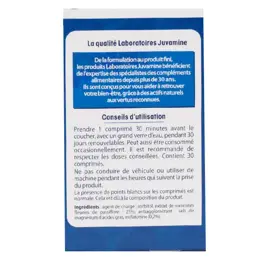 Juvamine Détente Sommeil 3 Actions Mélatonine Passiflore 30 Comprimés