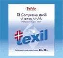 Safety Texil Garza Sterile Idrofila 36x40 cm 12 Compresse