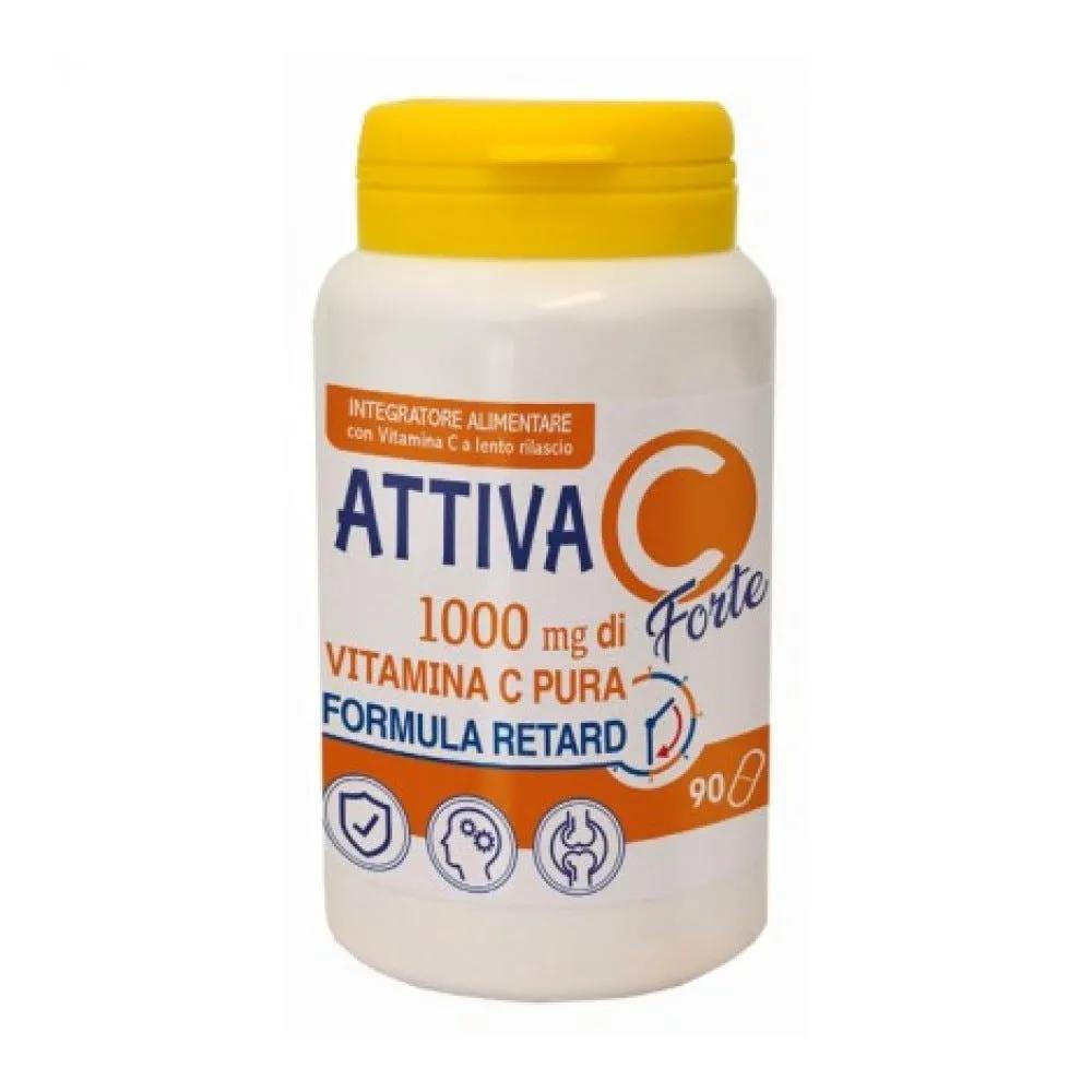 Pharmalife Vitamina C Attiva C Forte Integratore per Sistema Immunitario 90 Compresse