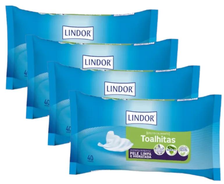 Lindor Wipes 4x40 pcs