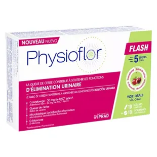 Physioflor Flash 10 capsule + 10 compresse