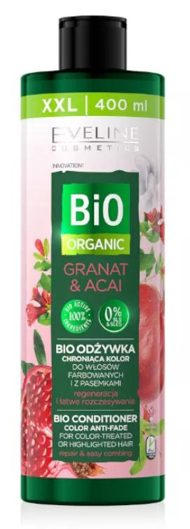 Eveline Bio Balsamo Biologico per Capelli Tinti 400 ml