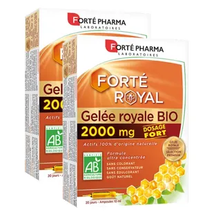 Forté Pharma Forté Royal Pappa Reale Biologica 2000mg - confezione da 2x20 fiale