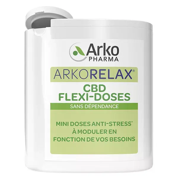 Arkopharma Arkorelax CBD Anti-Stress Flexi-Doses 60 comprimés