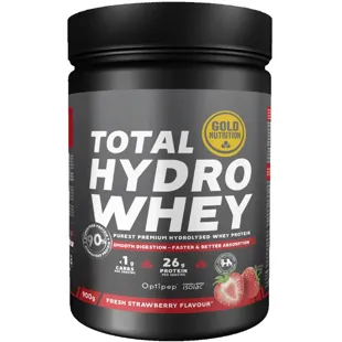 GoldNutrition Total Hydro Whey Strawberry 900 gr