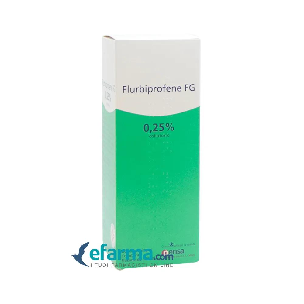 Flurbiprofene FG Collutorio 0,25% Antinfiammatorio 160 ml