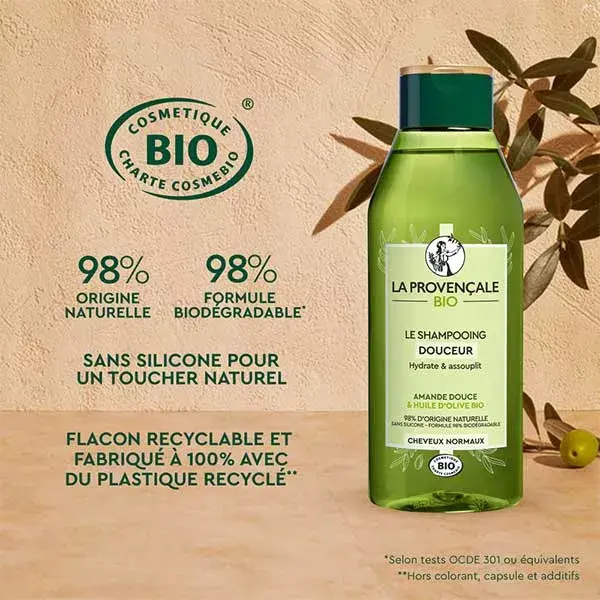 La Provençale Douceur Le Shampoing Bio 250ml