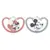 Nuk Space Silicone Pacifier +6m Minnie Pack of 2