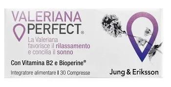 Zuccari Jung&Eriksson Valeriana Perfect Integratore 30 Compresse