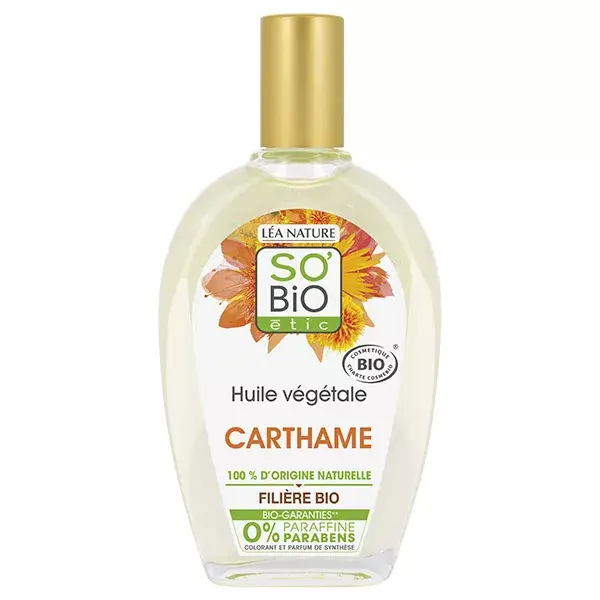 So'Bio Étic Huile Végétale Carthame Bio 50ml