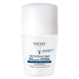 Vichy Déodorant 24h Toucher Sec Roll-On 50ml