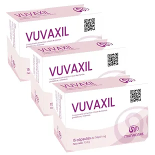 Munacare VUVAXIL 3x15 Capsules