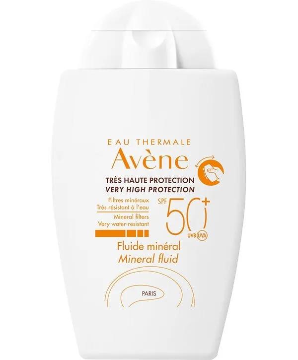 Avène Solare Fluido Minerale SPF 50+ Protezione Viso e Corpo 40 ml