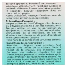 Humer Bouchon de cérumen 99% naturel Spray auriculaire dès 6 ans 50ml