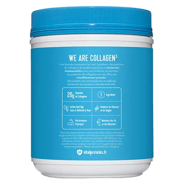 Vital Proteins® Collagen Peptides - Collagène Bovin Poudre 567g