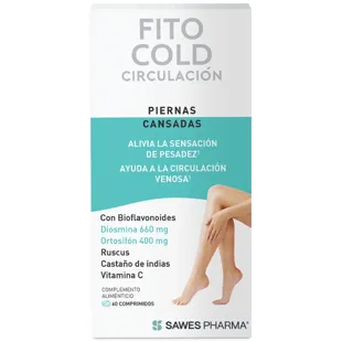 Fito Cold Circulación Piernas Cansadas 60 Comprimidos
