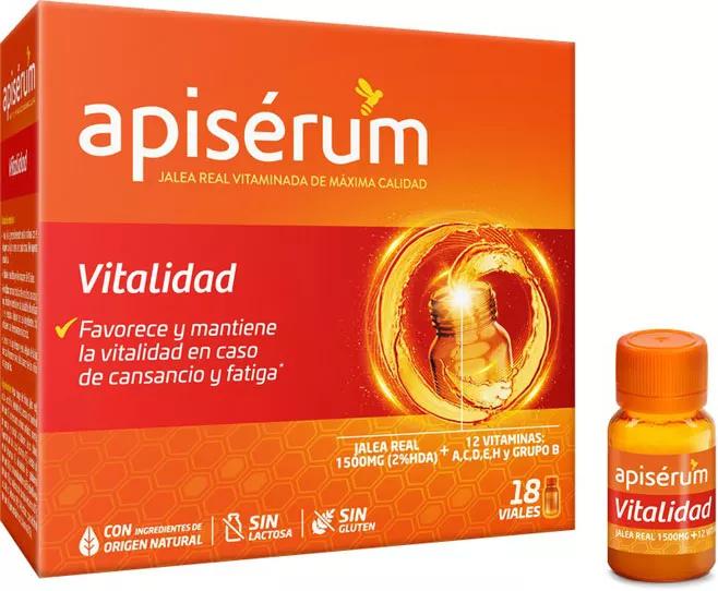 Apisérum Vitality 18 flesjes