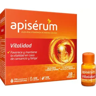 Apisérum Jalea Real Vitalidad 18 Viales