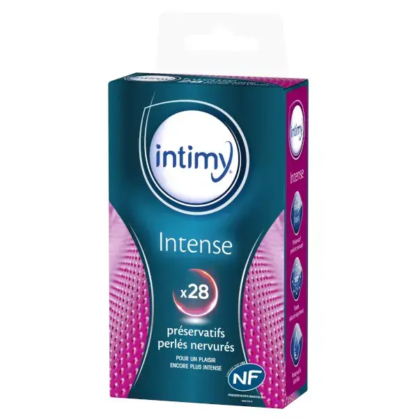 Intimy Intense 28 préservatifs