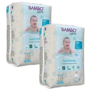 Bambo Nature Bath Diapers TS (7-12 Kg) 2x12 pcs