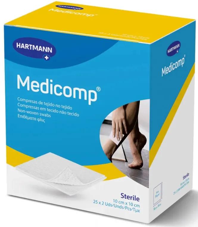 Hartmann Medicomp Garza sterile 10x10 cm 50 unità