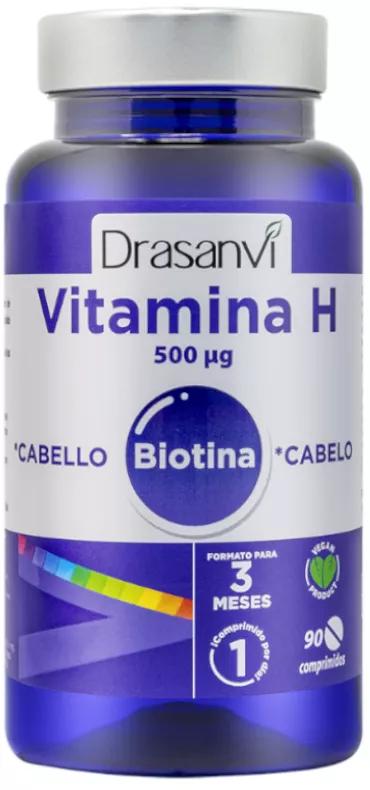 Drasanvi Vitamina H Biotina 500mg 90 Comprimidos