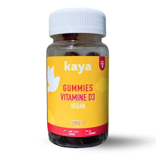 Kaya - Vitamines D3  végane - 30 gummies