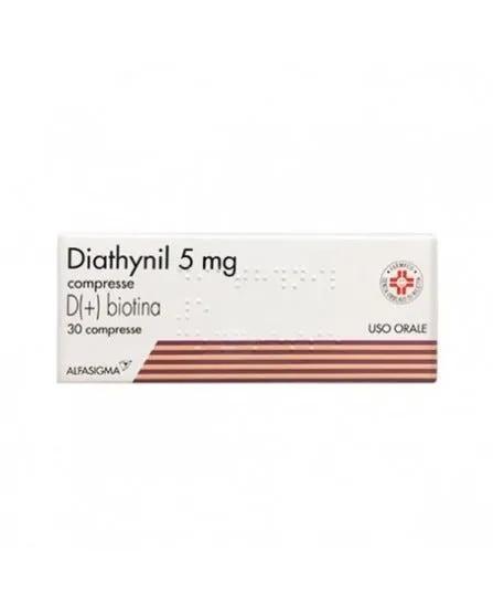 Diathynil 5 mg D(+) biotina Dermatite Seborroica 30 Compresse