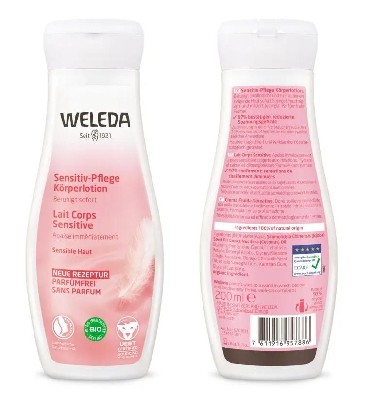 Weleda Crema Fluida Sensitive Senza Profumo 200 ml