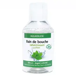 Aquasilice Bain de Bouche Rafraîchissant Purifiant Bio 200ml