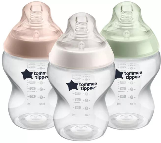 Biberón Closer To Nature Tommee Tippee Azul +0m 260ml - Atida