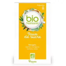 Vitavea - BioNutrisanté - Infusion Taux de sucres - 20 sachets