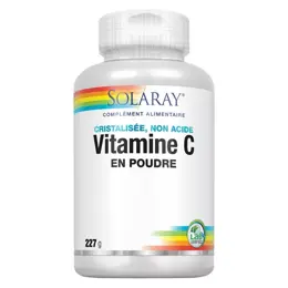 Solaray Vitamine C en Poudre Non Acide 227g