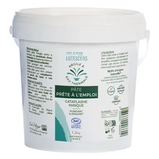 Lutescens - Pasta di argilla pronta all'uso - Naturale - Secchio da 1,2 kg