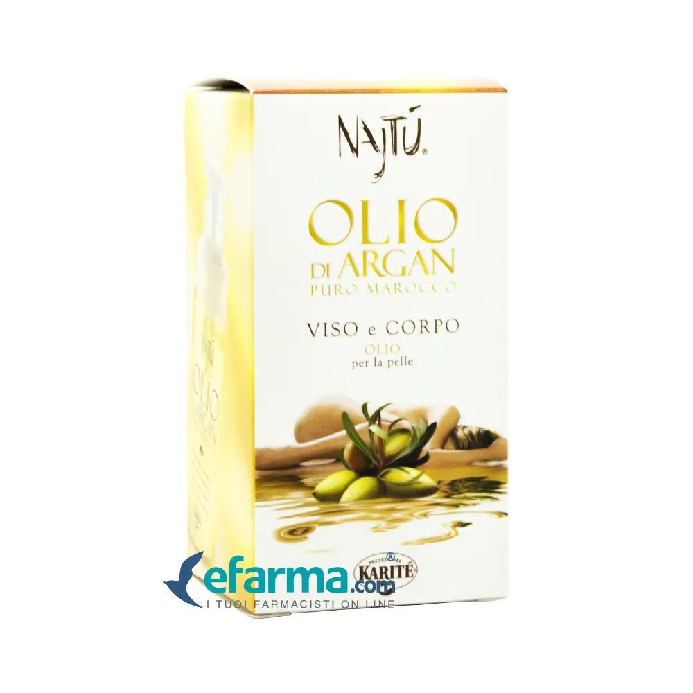 Najtù Olio Di Argan Puro Marocco Viso Corpo Capelli 30 ml