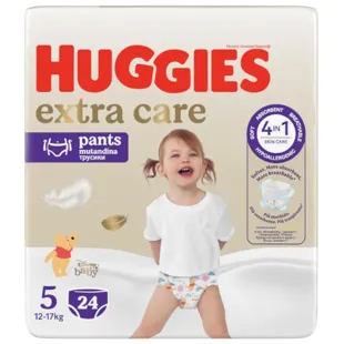 Huggies Extra Care Disney Diaper Panties Size 5 (12-17 Kg) 24 Units