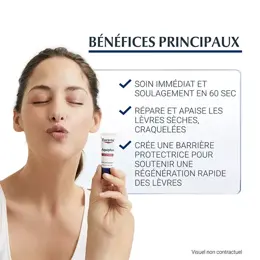 Eucerin Aquaphor Réparateur SOS Lèvres Sèches 10ml