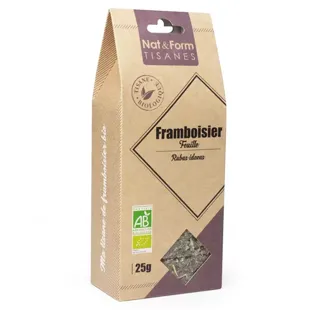 Nat & Form Tisana Foglie di Lampone Bio 25g