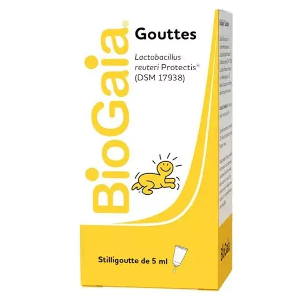 BioGaia Probiotiques Gouttes Lactobacillus Reuteri Protectis 5ml